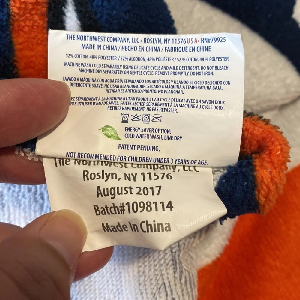 Denver Broncos Beach Towel